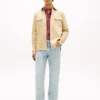 Regular Fit Slub Twill Overshirt