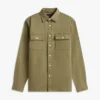 Regular Fit Slub Twill Overshirt