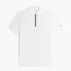 Regular Fit Smooth Cotton Zip Polo