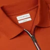 Regular Fit Smooth Cotton Zip Polo Regular Fit Smooth Cotton Zip Polo