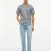Regular Fit Solar Print Camp Shirt Regular Fit Solar Print Camp Shirt