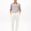 Regular Fit Stripe Linen Shirt Regular Fit Stripe Linen Shirt
