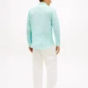 Regular Fit Stripe Linen Shirt Regular Fit Stripe Linen Shirt