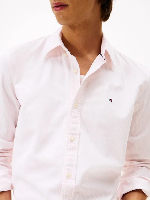 Regular Fit Stripe Stretch Oxford Shirt Regular Fit Stripe Stretch Oxford Shirt