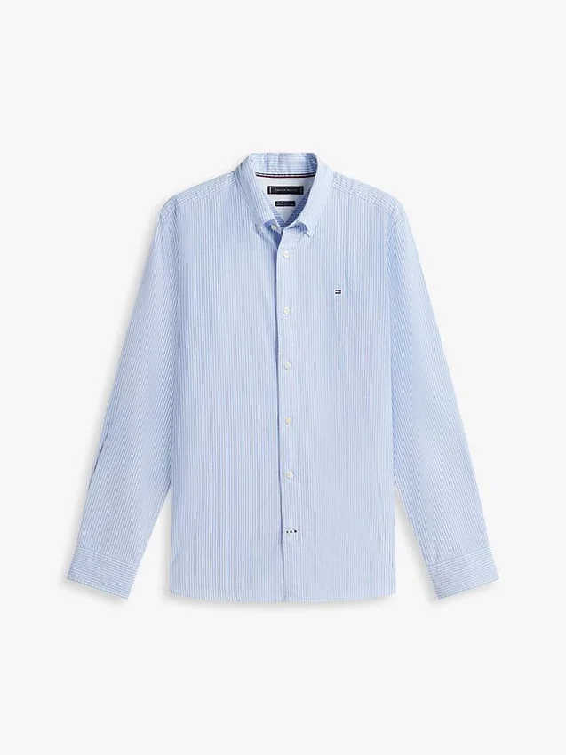 Regular Fit Stripe Stretch Oxford Shirt Regular Fit Stripe Stretch Oxford Shirt