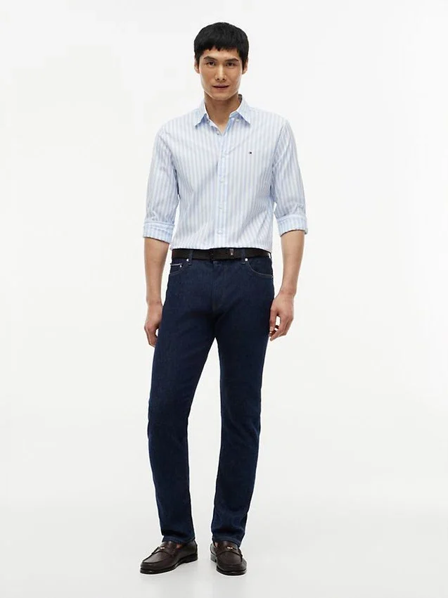 Regular Fit Striped All-Day Shirt Regular Fit Striped All-Day Shirt