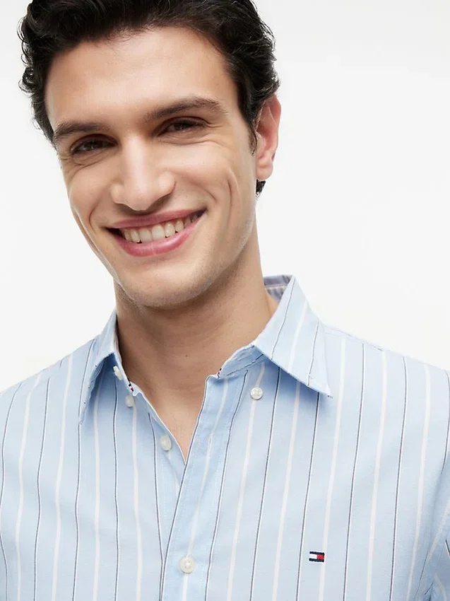 Regular Fit Striped All-Day Shirt Regular Fit Striped All-Day Shirt