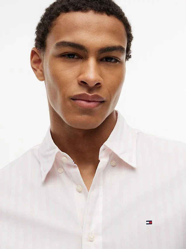 Regular Fit Striped All-Day Shirt Regular Fit Striped All-Day Shirt