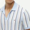 Regular Fit Striped Knit Polo Regular Fit Striped Knit Polo