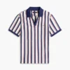 Regular Fit Striped Knit Polo Regular Fit Striped Knit Polo