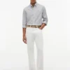 Regular Fit Striped Linen-Blend Shirt