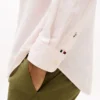Regular Fit Striped Linen-Blend Shirt