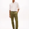 Regular Fit Striped Linen-Blend Shirt