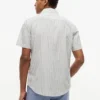 Regular Fit Striped Linen-Blend Shirt