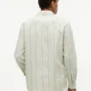 Regular Fit Striped Linen-Blend Shirt