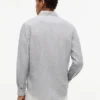 Regular Fit Striped Linen-Blend Shirt