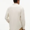 Regular Fit Striped Linen-Blend Shirt Regular Fit Striped Linen-Blend Shirt