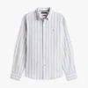 Regular Fit Striped Linen-Blend Shirt