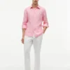 Regular Fit Striped Linen Shirt
