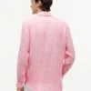 Regular Fit Striped Linen Shirt
