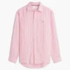 Regular Fit Striped Linen Shirt