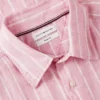 Regular Fit Striped Linen Shirt