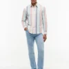 Regular Fit Striped Oxford Shirt