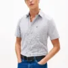 Regular Fit Striped Seersucker Shirt