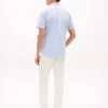 Regular Fit Striped Seersucker Shirt