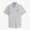 Regular Fit Striped Seersucker Shirt