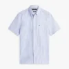 Regular Fit Striped Seersucker Shirt