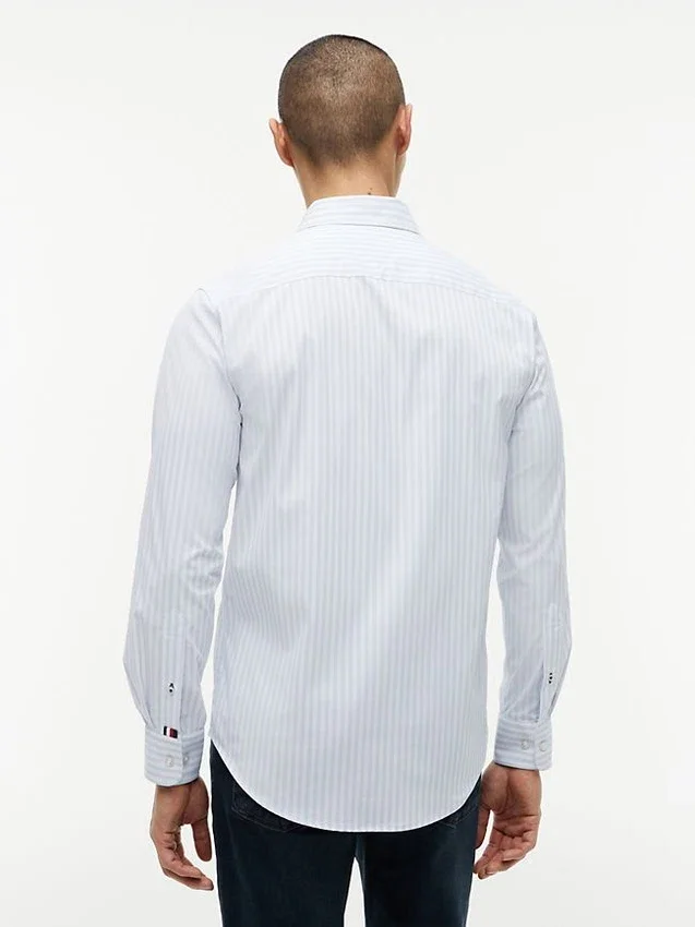 Regular Fit Striped TH Performance Shirt Regular Fit Striped TH Performance Shirt