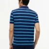 Regular Fit Striped Wicking Polo Regular Fit Striped Wicking Polo