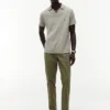 Regular Fit Textured Oxford Slub Polo
