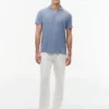 Regular Fit Textured Oxford Slub Polo