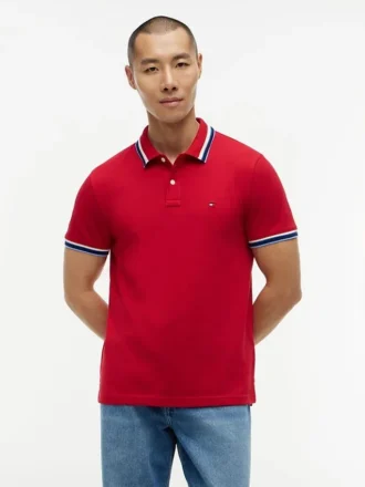 Regular Fit Tipped Polo