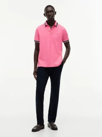 Regular Fit Tipped Wicking Polo
