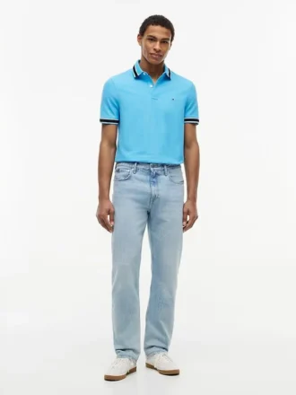 Regular Fit Tipped Wicking Polo