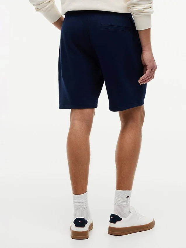 Regular Fit Wavy Flag Logo Sweatshort Regular Fit Wavy Flag Logo Sweatshort