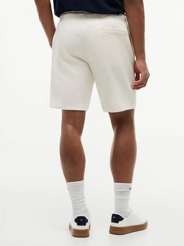 Regular Fit Wavy Flag Logo Sweatshort Regular Fit Wavy Flag Logo Sweatshort