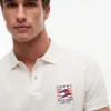 Regular Fit Wavy Flag Smooth Cotton Polo Regular Fit Wavy Flag Smooth Cotton Polo