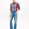 Regular Madras Check Linen-Blend Shirt Regular Madras Check Linen-Blend Shirt