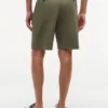 Relaxed Cotton-Linen Blend Chino Short Relaxed Cotton-Linen Blend Chino Short
