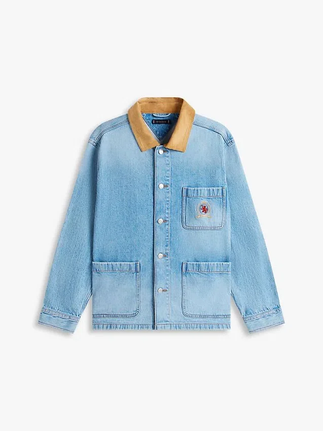 Relaxed Denim Chore Jacket Relaxed Denim Chore Jacket