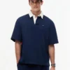 Relaxed Fit Back Flag Logo Polo Relaxed Fit Back Flag Logo Polo