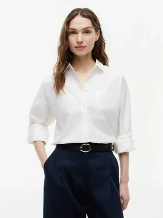 Relaxed Fit Cotton Shirt