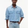 Relaxed Fit Denim Shirt Relaxed Fit Denim Shirt