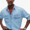 Relaxed Fit Denim Shirt Relaxed Fit Denim Shirt