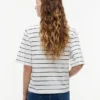 Relaxed Fit Embroidered Script T-Shirt