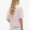 Relaxed Fit Embroidered Script T-Shirt